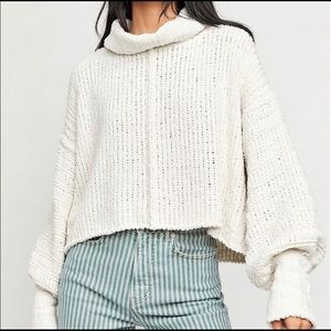Free People Be Yours Pullover in Vanilla Bean